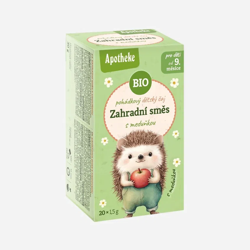 Dětský pohádkový čaj Zahradní směs s meduňkou BIO