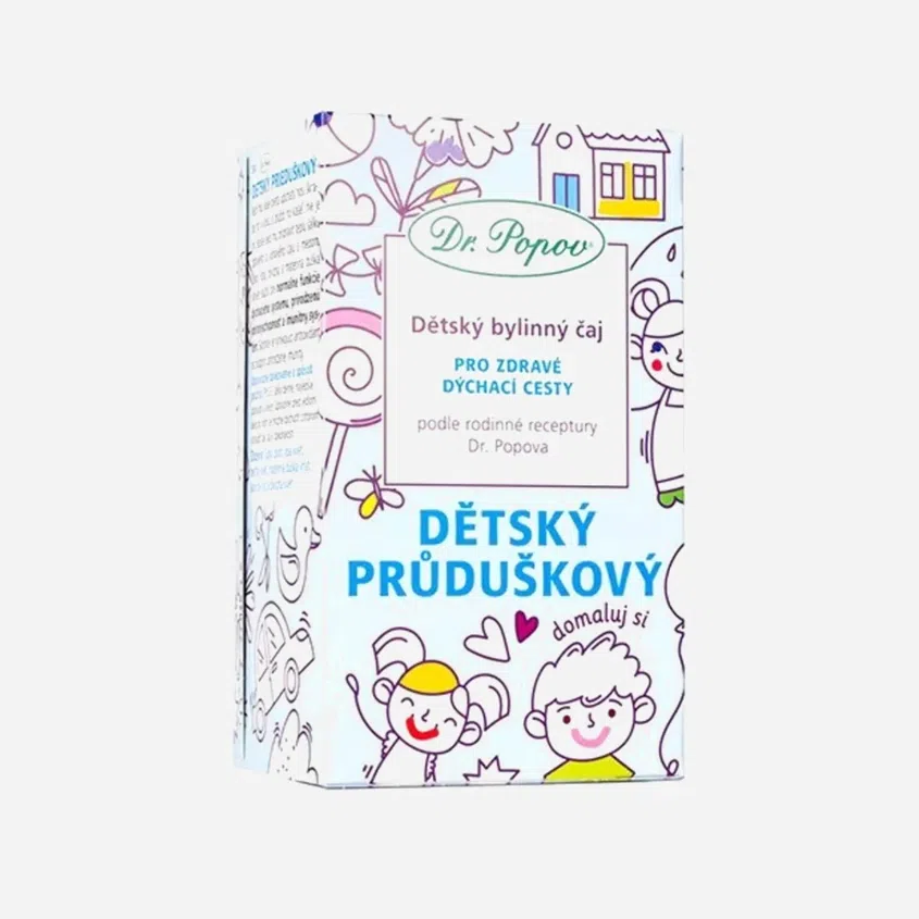 Dětský průduškový, dětský bylinný čaj 20 sáčků