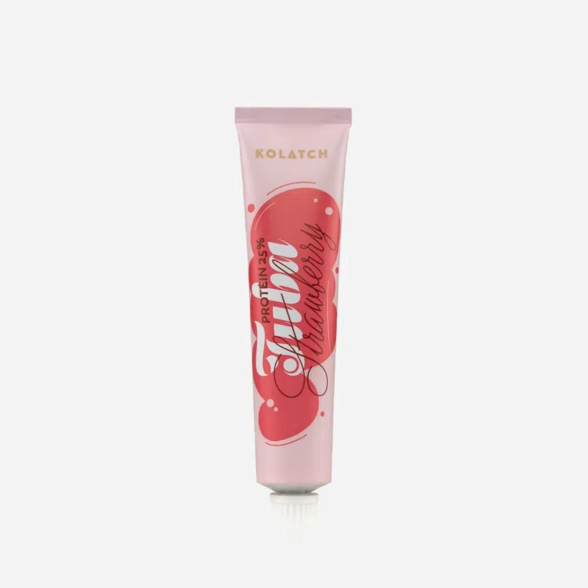 Dezert v tubě s proteinem a jahodami 5 x 45 g