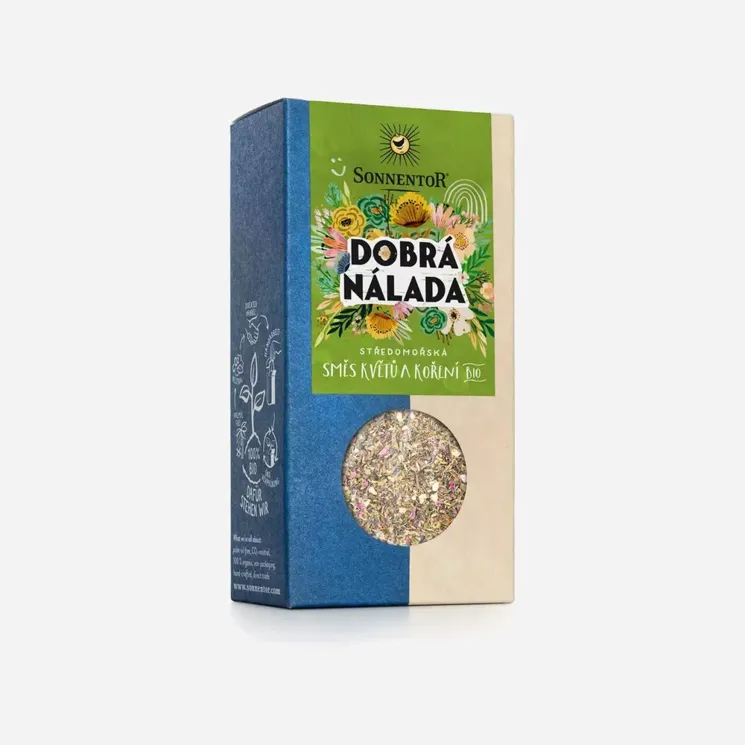 Dobrá nálada - směs květů a koření bio 6 x 25 g