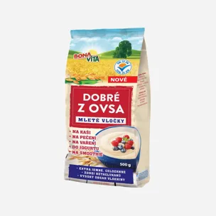 Dobré z ovsa - ovesné mleté vločky 6 x 500 g