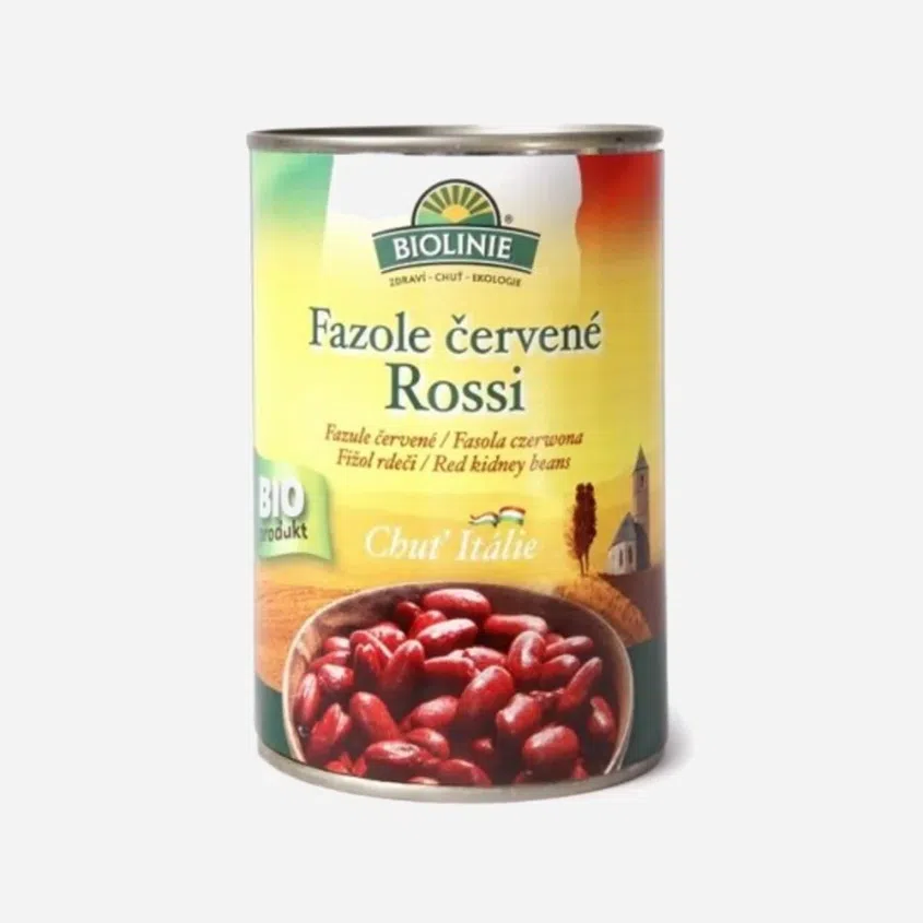 Fazole červené Rossi BIO 6 x 400 g