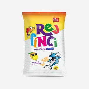 fínci kukuřičný snack - mango