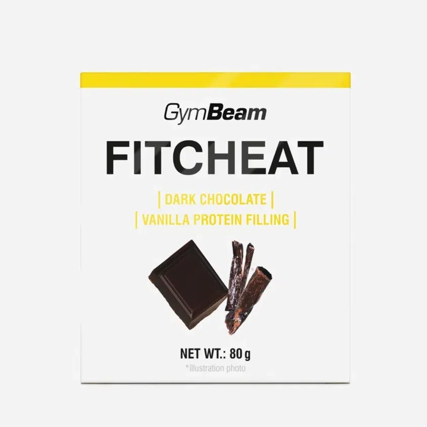 Fitcheat Proteinová čokoláda hořká čokoláda a vanilka - expirace 7.9.2026