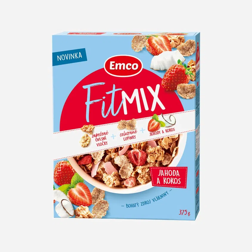Fitmix jahoda a kokos