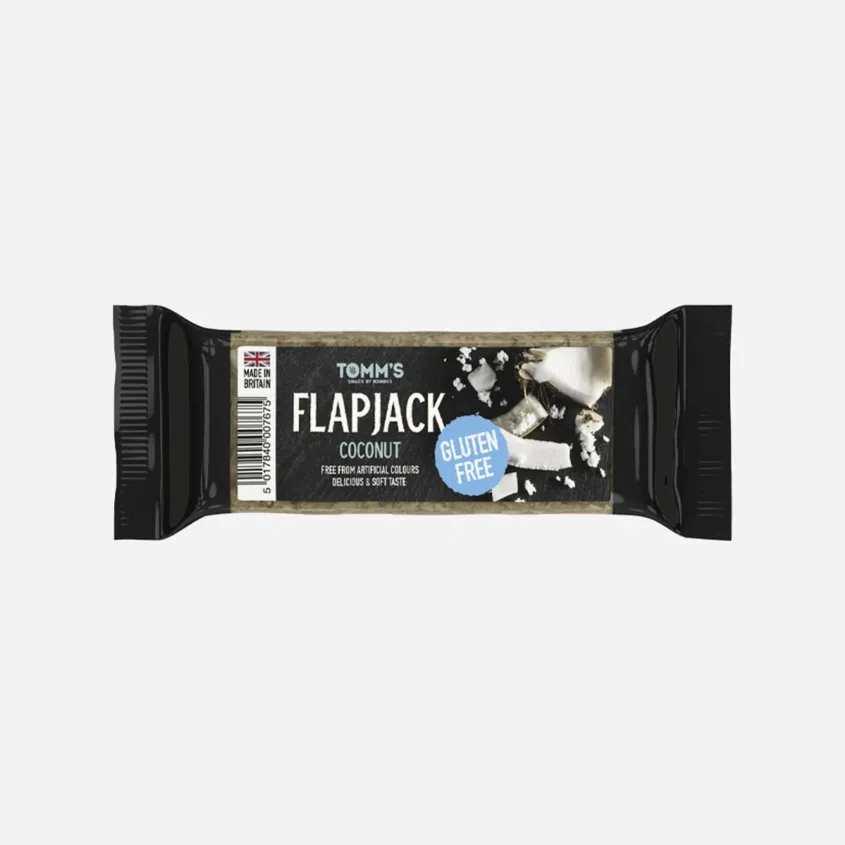 Flap Jack Tomm's gluten free coconut 12 x 100 g