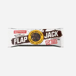 Flapjack Gluten Free  - čokoláda+banán s hořkou čokoládou 12 x 100 g
