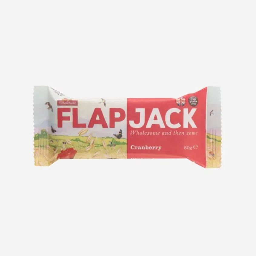 Flapjack ovesný brusinka bezlepkový