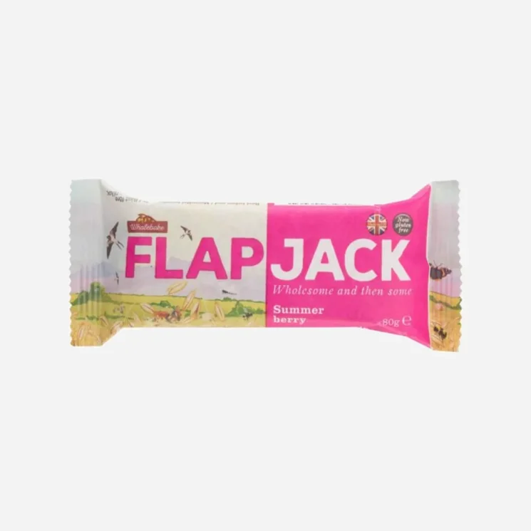 Flapjack ovesný malina-jahoda bezlepkový