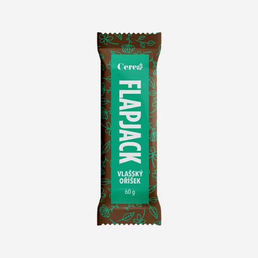 Flapjack vlašský oříšek
