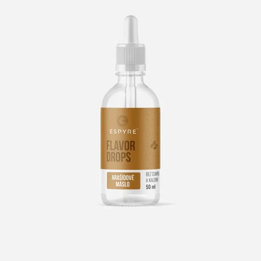 Flavor Drops arašídové máslo 6 x 50 ml