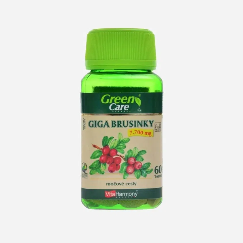 Giga Brusinky 7.700 mg - pro zdraví močových cest 5 x 60 tablet