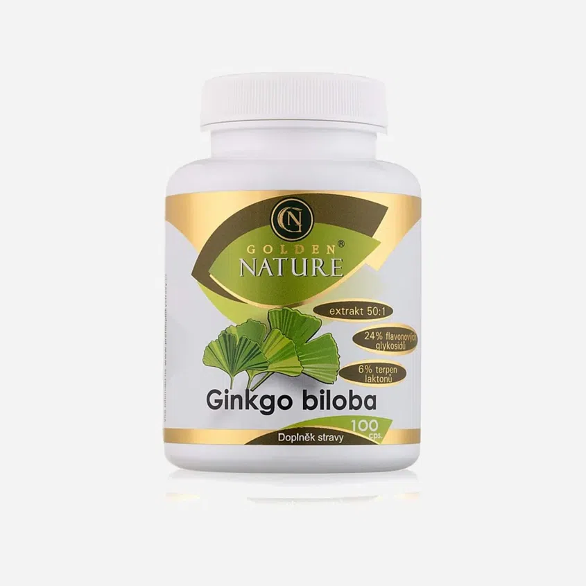 Ginkgo Biloba extrakt 50:1 60mg 100 tablet 6 x 100 tablet