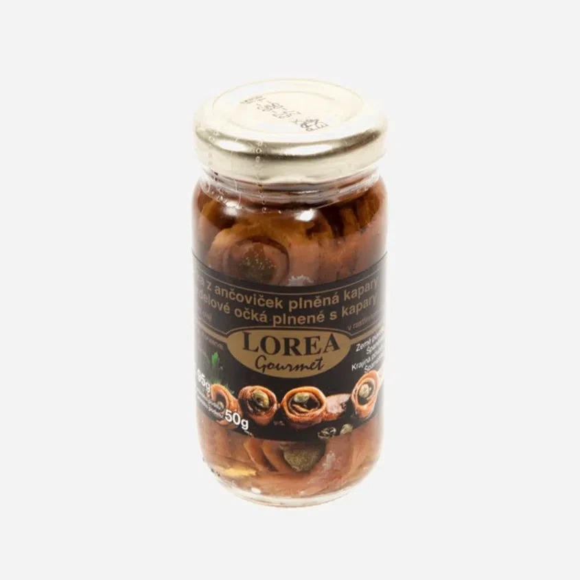 Gourmet Očka z ančoviček s kapary 50 g 6 x 95 g