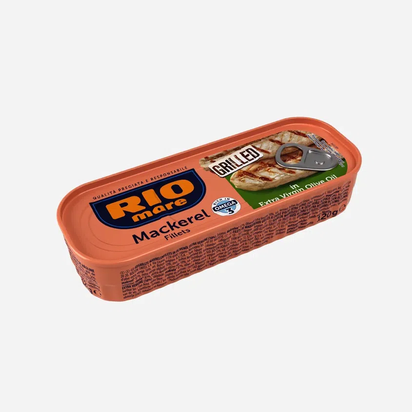 Grilované filety z makrely v extra panenském olivovém oleji 6 x 120 g
