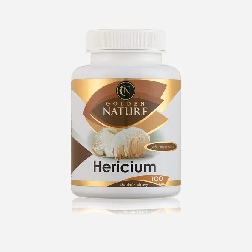 Hericium 30 % polysacharidů 6 x 100 kapslí