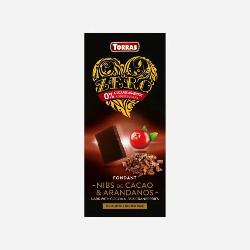 Hořká čokoláda s brusinkami Srdíčko 5 x 125 g