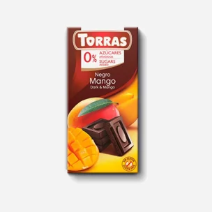 Hořká čokoláda s mangem 6 x 75 g
