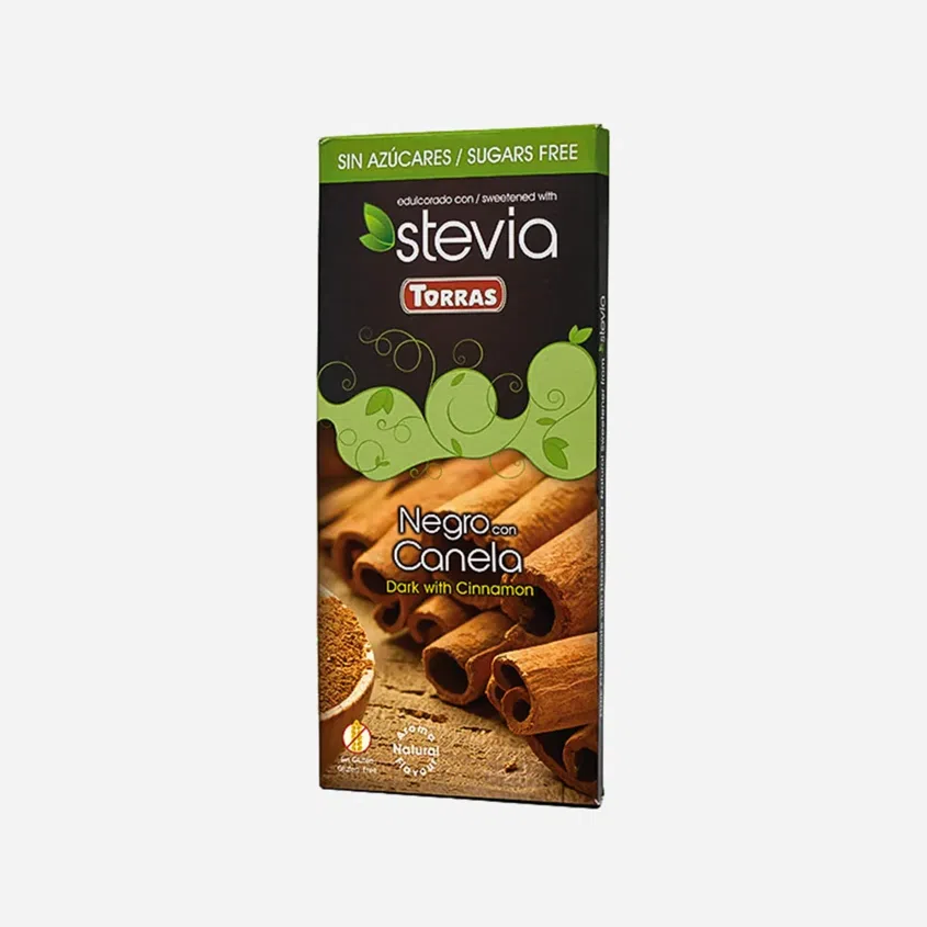 Hořká čokoláda se sladidlem se skořicí 6 x 125 g