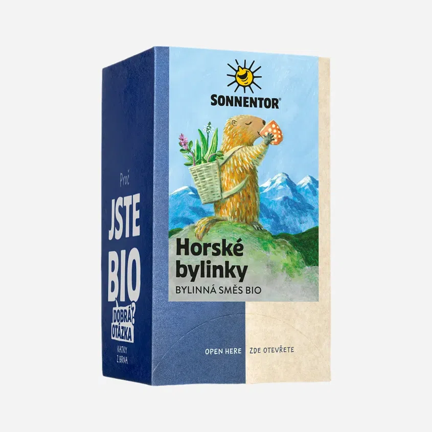 Horské bylinky bio porc. dvoukomorový