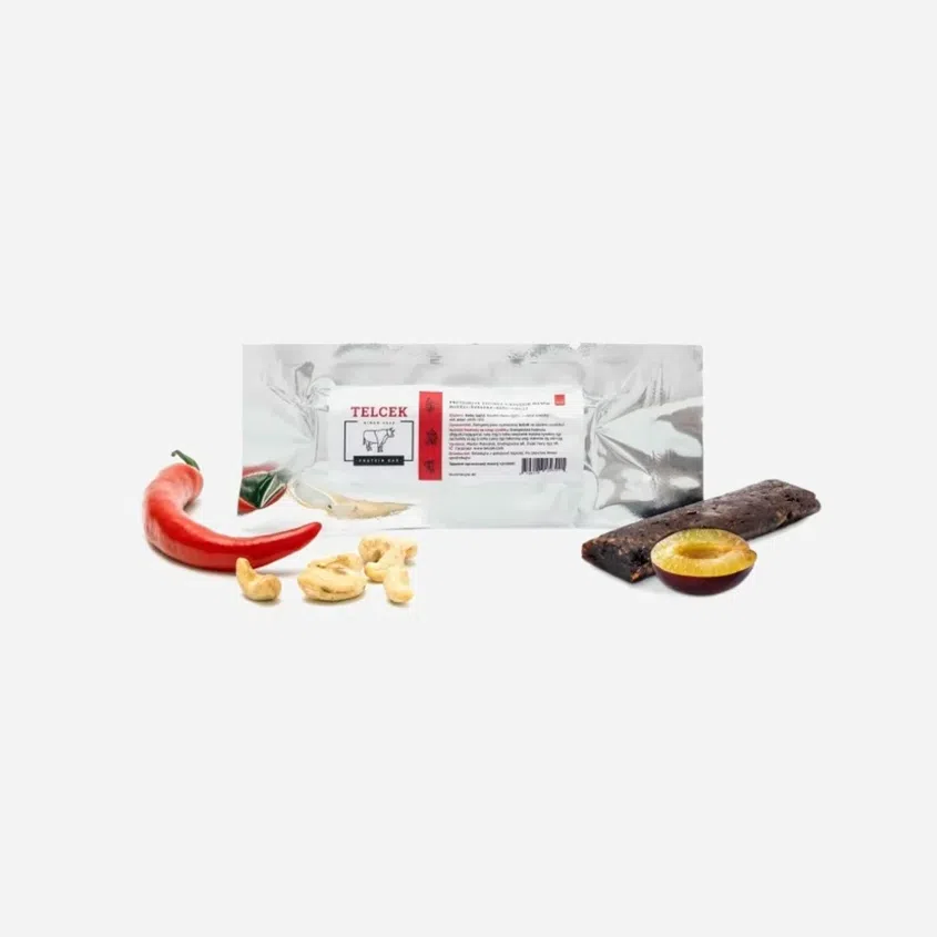 Hovězí proteinová tyčinka s kešu a chilli 12 x 50 g