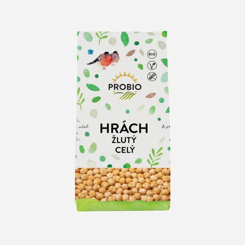 Hrách žlutý celý BIO 6 x 500 g