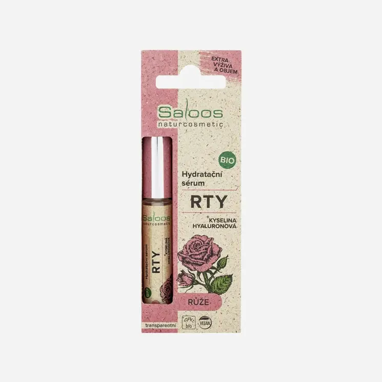Hydratační sérum na rty růže BIO