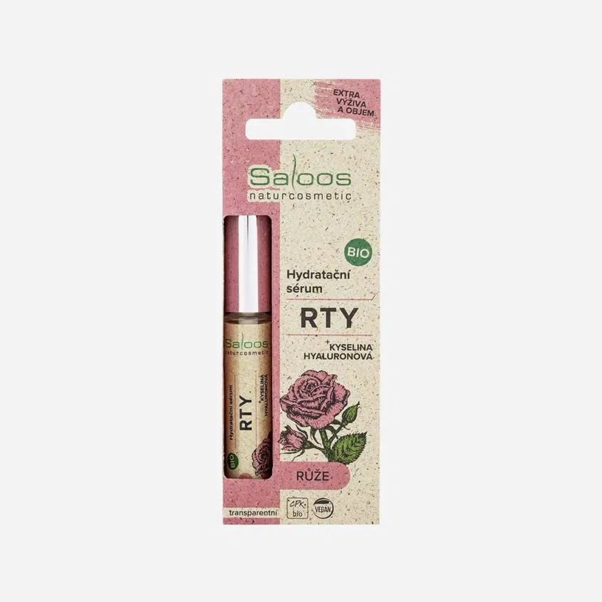 Hydratační sérum na rty růže BIO
