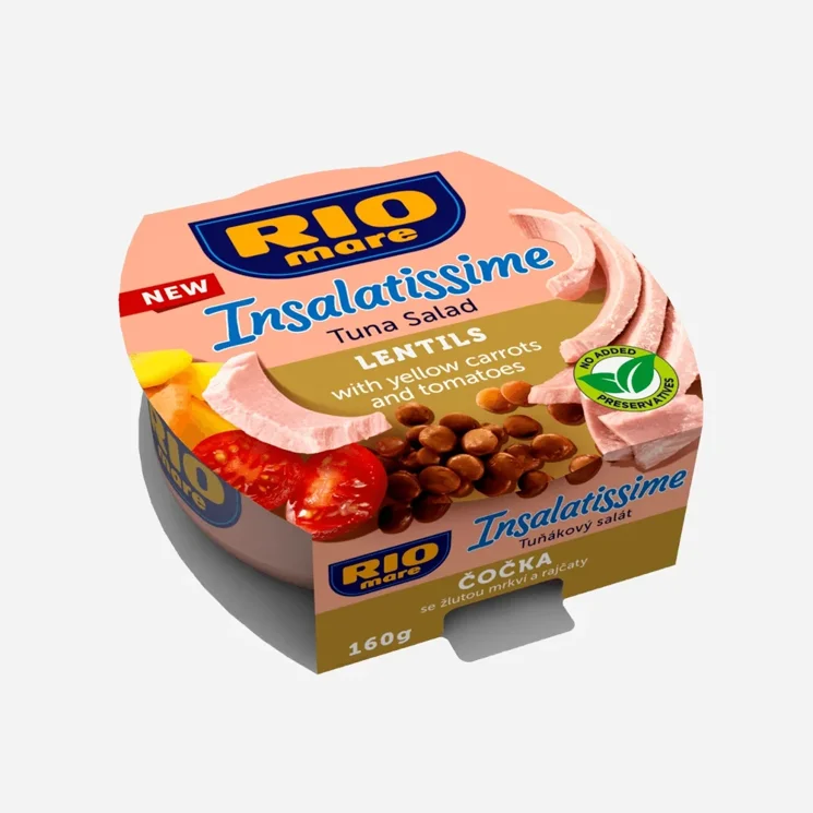 Insalatissimes s čočkou 6 x 160 g