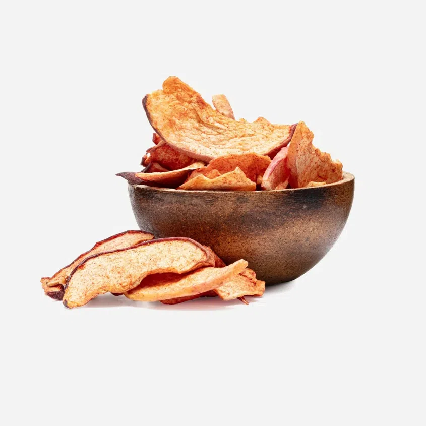Jablka sušená tasty plátky – s jahodovým prachem 5 x 225 g
