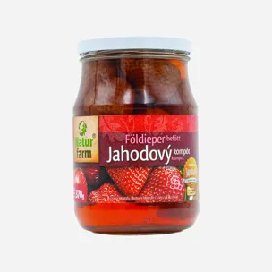 Jahodový kompot 6 x 370 g