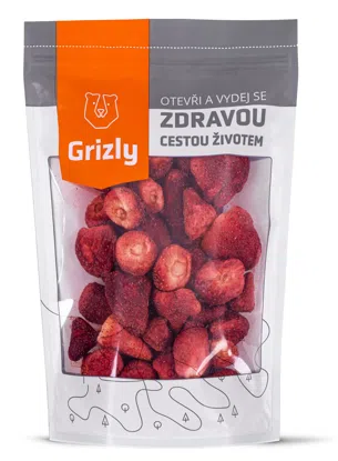 Jahody celé lyofilizované 5 x 75 g