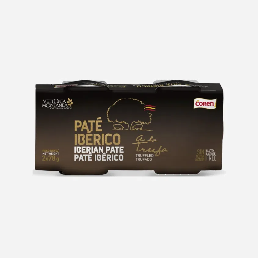 Játrová paština Ibérico s lanýžovou příchutí plech 6 x 156 g
