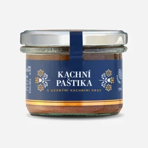 Kachní paštika s uzenými kachními prsy 6 x 170 g