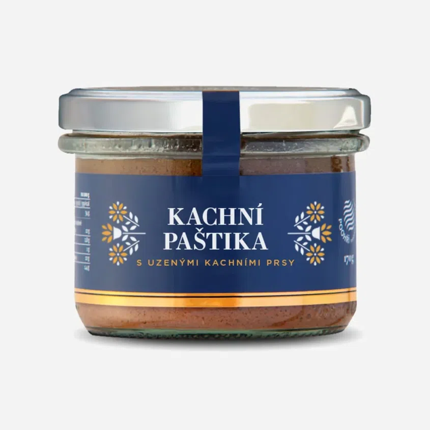 Kachní paštika s uzenými kachními prsy 6 x 170 g