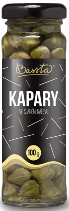 Kapary ve slanokyselém nálevu sklo