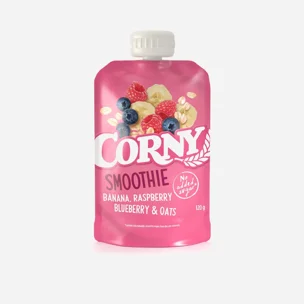 Kapsička Smoothie banán, maliny, borůvky a ovesné vločky 6 x 120 g