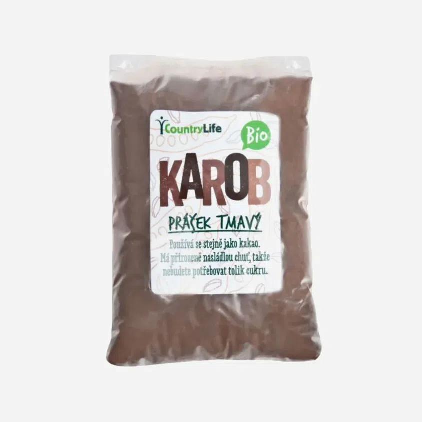 Karobový prášek tmavý BIO 6 x 500 g