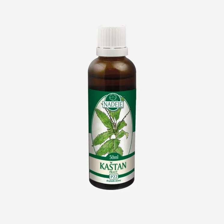 Kaštan pravý tinktura z pupenů 6 x 50 ml