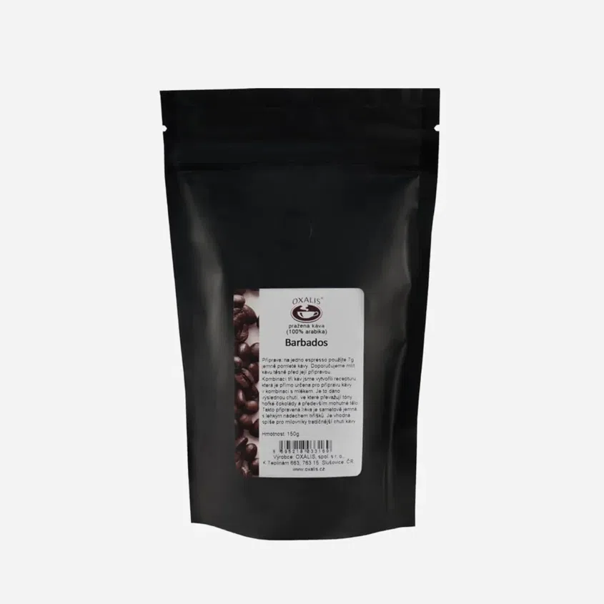 káva aromatizovaná mletá - Barbados