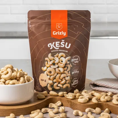 Kešu natural WW320 5 x 250 g