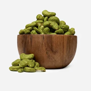 Kešu pražené matcha a zázvor