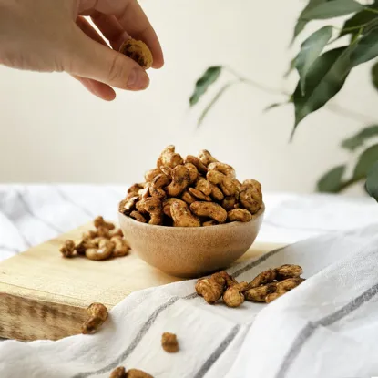 Kešu pražené sýr a cibule 6 x 250 g