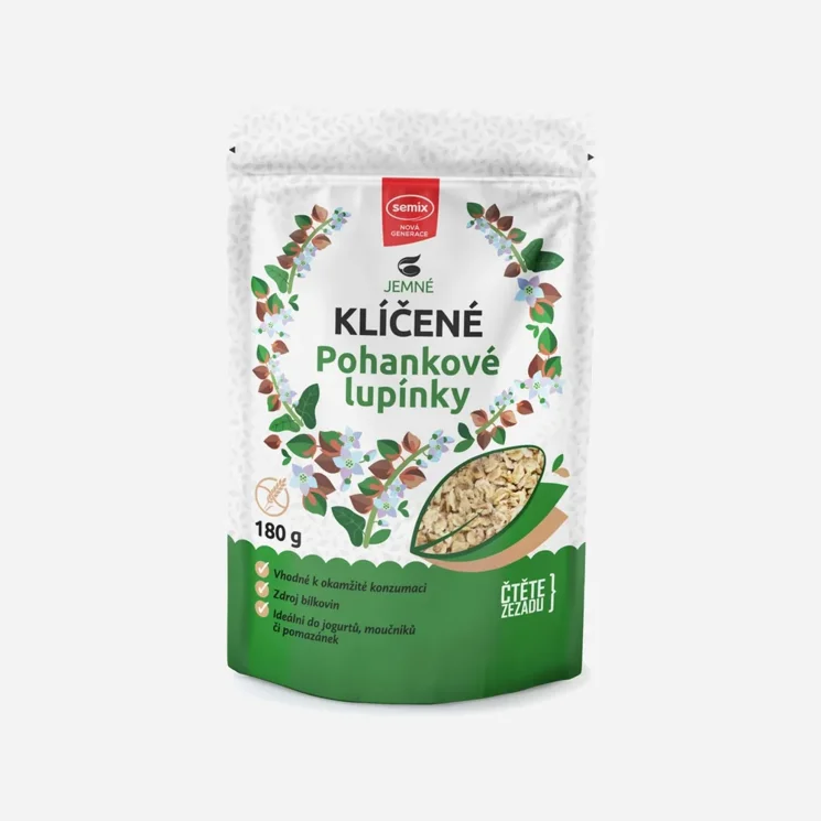 Klíčená pohanka lupínky 6 x 220 g