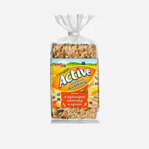 Knackebrot dyňové semínko a sýr