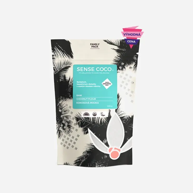 Kokosová mouka raw BIO 6 x 1000 g