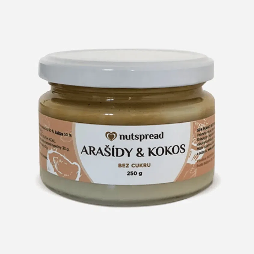 Kokosovo - arašídové máslo