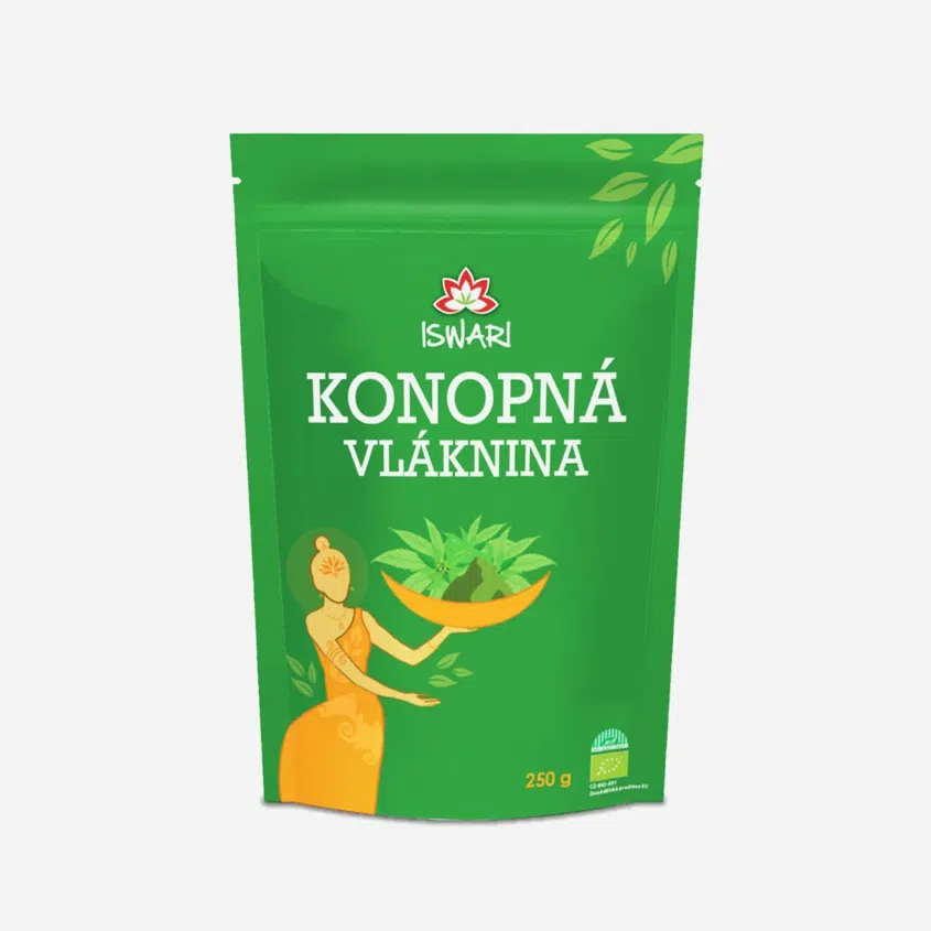 KONOPNÁ 60% VLÁKNINA BIO 6 x 250 g