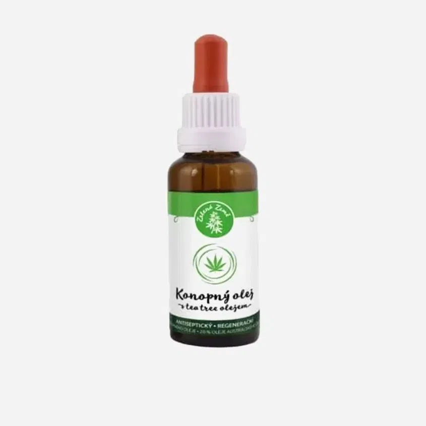 Konopný olej s tea tree olejem 6 x 30 ml