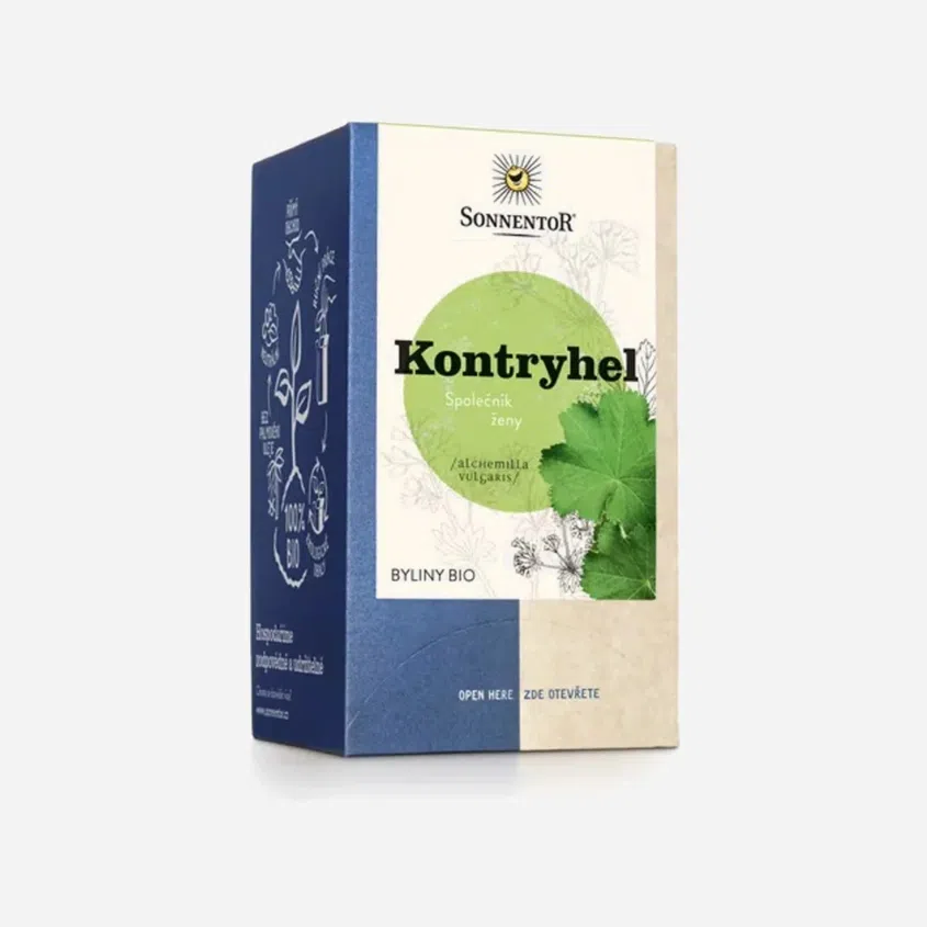 Kontryhel porcovaný BIO 18 sáčků 6 x 18 sáčků